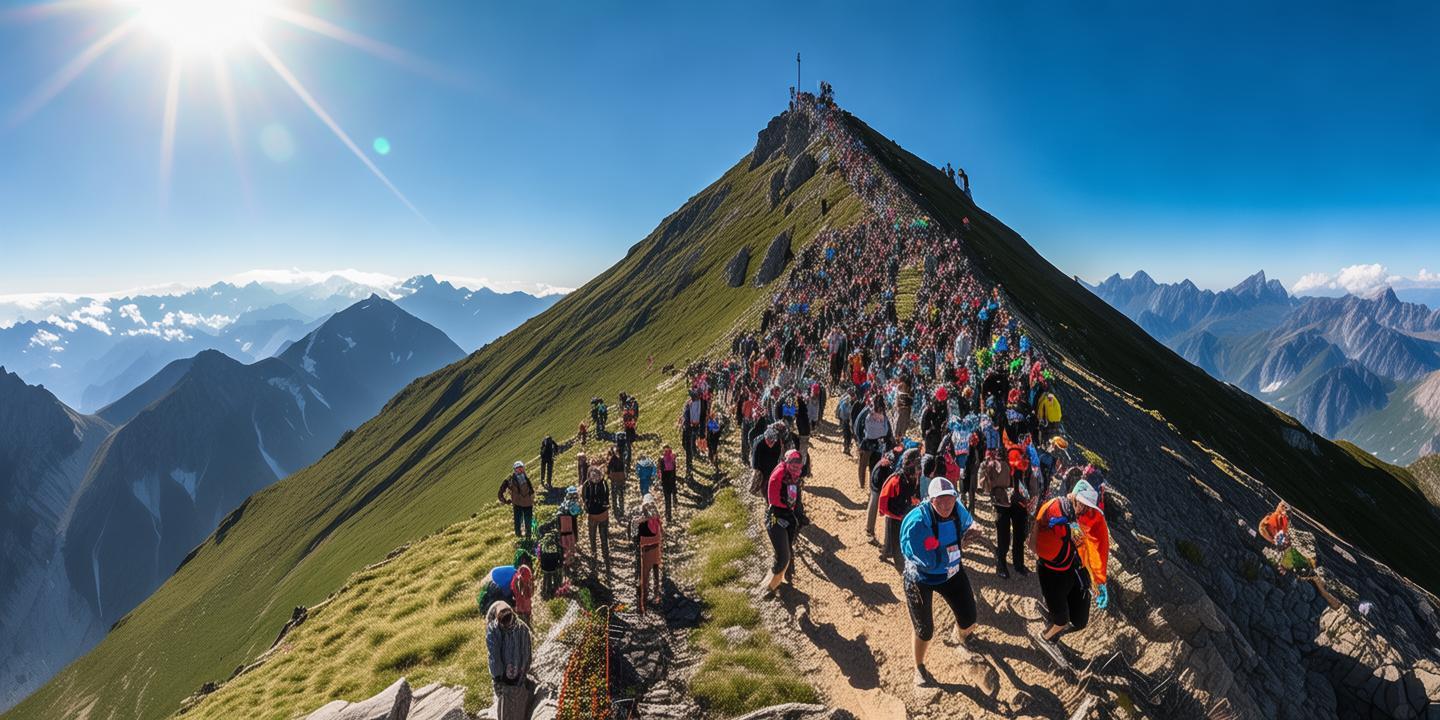 背牛顶登山季盛大启动,登顶即可领取限量版道家文化徽章